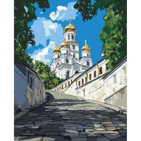 Картина за номерами ArtCraft Андріївська церква 40х50 см (11071-AC) Картина за номерами ArtCraft Андріївська церква 40х50 см (11071-AC)