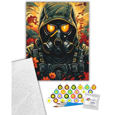 Картина за номерами ArtCraft Зона відчуження 40х50 см (16129-AC)