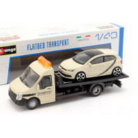 Ігровий набір Bburago Евакуатор з автомоделлю VW Polo GTI Mark 5, 1:43 (18-31403)