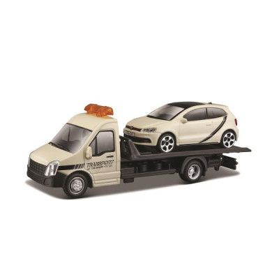 Ігровий набір Bburago Евакуатор з автомоделлю VW Polo GTI Mark 5, 1:43 (18-31403)