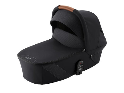 Люлька для коляски Britax-Romer Smile 5Z чорний із коричневою ручкою (2000037995) Люлька для коляски Britax-Romer Smile 5Z чорний із коричневою ручкою (2000037995)