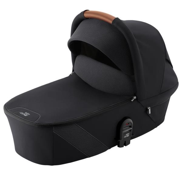Люлька для коляски Britax-Romer Smile 5Z чорний із коричневою ручкою (2000037995) Люлька для коляски Britax-Romer Smile 5Z чорний із коричневою ручкою (2000037995)