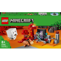 Конструктор LEGO Minecraft Засідка біля порталу в Нижній світ 352 деталі (21255)