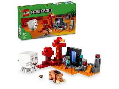 Конструктор LEGO Minecraft Засідка біля порталу в Нижній світ 352 деталі (21255)