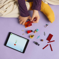 Конструктор LEGO Minecraft Битва з лавою в Незері 99 деталей (21266)