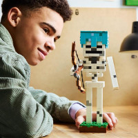 Конструктор LEGO® Minecraft® Скелет Геймерський декор , 502 деталі (21594) Конструктор LEGO® Minecraft® Скелет Геймерський декор , 502 деталі (21594)