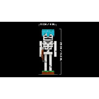 Конструктор LEGO® Minecraft® Скелет Геймерський декор , 502 деталі (21594) Конструктор LEGO® Minecraft® Скелет Геймерський декор , 502 деталі (21594)