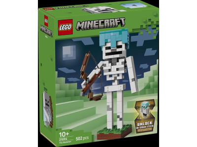 Конструктор LEGO® Minecraft® Скелет Геймерський декор , 502 деталі (21594) Конструктор LEGO® Minecraft® Скелет Геймерський декор , 502 деталі (21594)