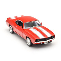 Автомодель TechnoDrive Chevrolet Camaro 1969 червоний 1:32 (250336U)