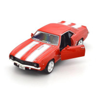 Автомодель TechnoDrive Chevrolet Camaro 1969 червоний 1:32 (250336U)