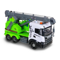 Автомодель серії "Mid Truck" – АВТОКРАН SCANIA (світло, звук)