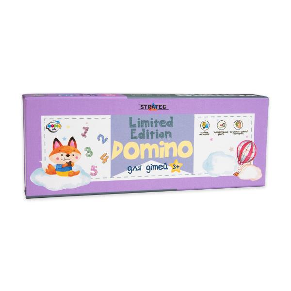 Дитяче доміно Strateg Limited edition Звірята укр. мовою (30327)