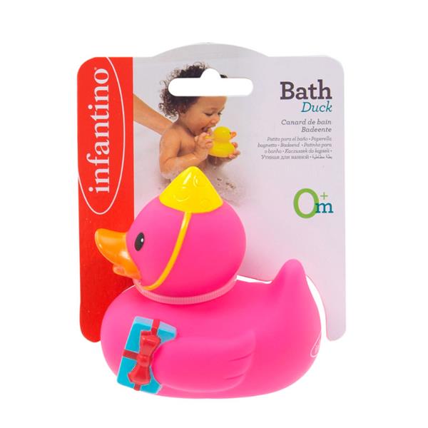 Іграшка для ванної Infantino Каченя На вечірку (305113) Іграшка для ванної Infantino Каченя На вечірку (305113)