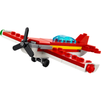 Конструктор LEGO Creator Культовий червоний літак 3 в 1, 51 деталь (30669)