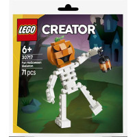 Конструктор LEGO® Веселий геловінський скелет 71 деталь (30717)
