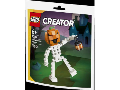 Конструктор LEGO® Веселий геловінський скелет, 71 деталь (30717)