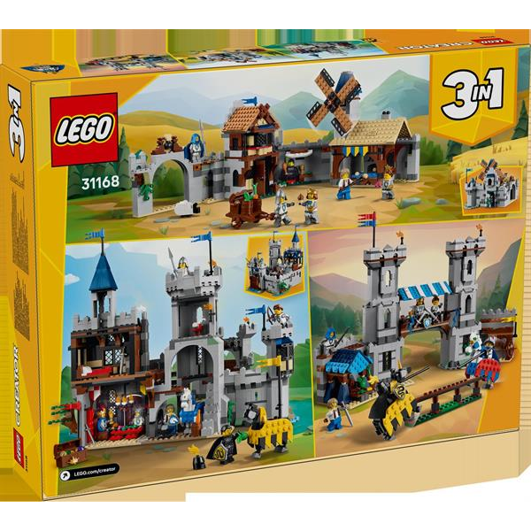 Конструктор LEGO Creator Середньовічний замок із лицарем на коні (31168)