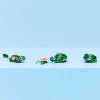 Конструктор LEGO Creator Черепаха з квіткою водяної лілії 124 Деталі ( 31377 )