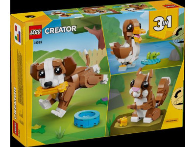 Конструктор LEGO Creator Чарівні тварини: грайливе цуценя 336 Деталей ( 31382 )