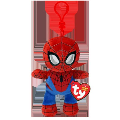 Дитяча іграшка м’яконабивна TY Marvel "Людина-павук" 12 см, 34010