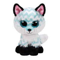Дитяча іграшка м’яконабивна TY Beanie Boo's 36368 Блакитна лисиця "ATLAS" 15см, 36368