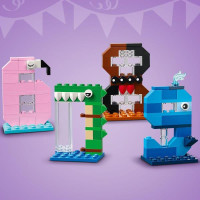 Конструктор LEGO® Цифри на день народження Тваринний декор, 281 деталь (40807)