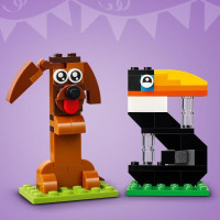 Конструктор LEGO® Цифри на день народження Тваринний декор, 281 деталь (40807)