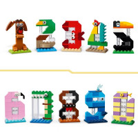 Конструктор LEGO® Цифри на день народження Тваринний декор, 281 деталь (40807)
