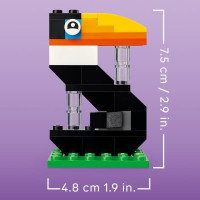 Конструктор LEGO® Цифри на день народження Тваринний декор, 281 деталь (40807)