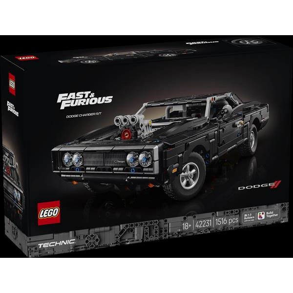 Конструктор LEGO® Technic Форсаж Автомобіль Dodge Charger R/T, 1516 деталей (42231)