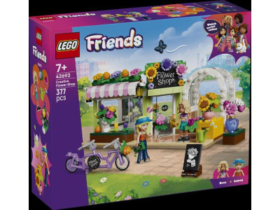 Конструктор LEGO® Friends Творча квіткова крамниця, 377 деталі (42693) Конструктор LEGO® Friends Творча квіткова крамниця, 377 деталі (42693)