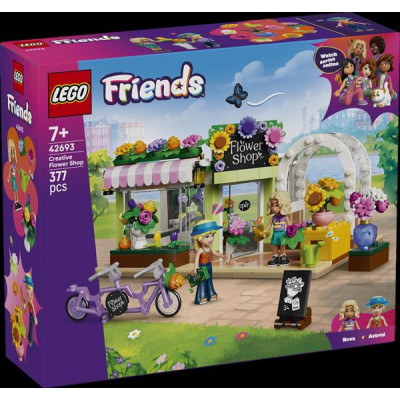 Конструктор LEGO® Friends Творча квіткова крамниця, 377 деталі (42693)