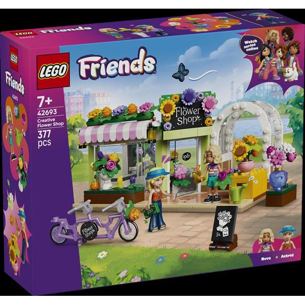 Конструктор LEGO® Friends Творча квіткова крамниця, 377 деталі (42693)