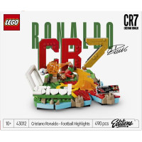 Конструктор LEGO® Editions Кріштіану Роналду — найкращі моменти футбольних матчів, 490 деталей (43012)