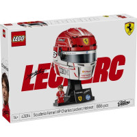 Конструктор LEGO® Editions Шолом Шарля Леклера з команди Scuderia Ferrari HP, 886 деталей (43014)