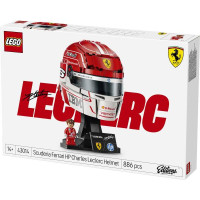 Конструктор LEGO® Editions Шолом Шарля Леклера з команди Scuderia Ferrari HP, 886 деталей (43014)