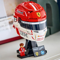 Конструктор LEGO® Editions Шолом Шарля Леклера з команди Scuderia Ferrari HP, 886 деталей (43014)