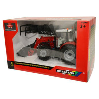 Модель Britains Трактор Massey Ferguson з фронтальним навантажувачем 1:32 (43082)