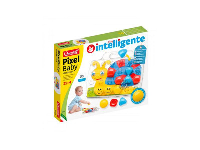 Дитяча мозаїка Quercetti Fanta Color Baby з дошкою 24 ел. (4400-Q) Дитяча мозаїка Quercetti Fanta Color Baby з дошкою 24 ел. (4400-Q)