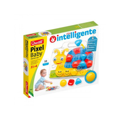 Дитяча мозаїка Quercetti Fanta Color Baby з дошкою 24 ел. (4400-Q) Дитяча мозаїка Quercetti Fanta Color Baby з дошкою 24 ел. (4400-Q)