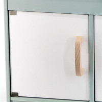 Дитяча кухня PolarB із дерева з аксесуарами зелений (44048)