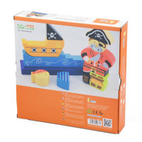 Магнітний вертикальний пазл Viga Toys Пірат (50077)