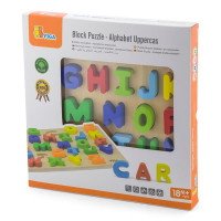 Деревяний пазл Viga Toys Англійський алфавіт великі літери (50124)