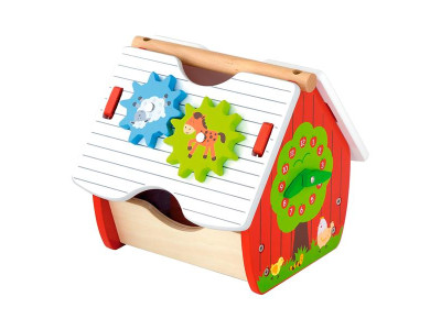 Дерев'яний сортер Viga Toys Веселий будиночок (50533)