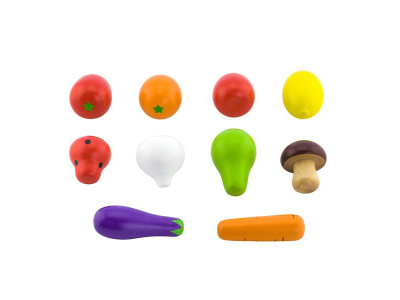 Іграшкові продукти Viga Toys Дерев'яні овочі та фрукти (50734) Іграшкові продукти Viga Toys Дерев'яні овочі та фрукти (50734)