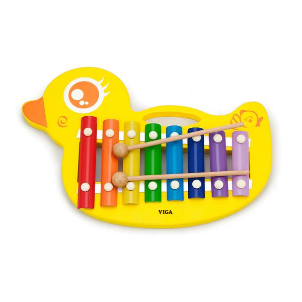 Дитячий ксилофон Viga Toys Каченя (59769) Дитячий ксилофон Viga Toys Каченя (59769)