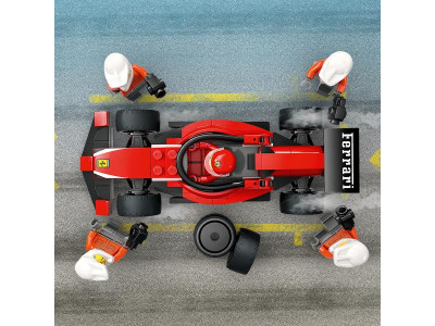 Конструктор LEGO City Піт-стоп і піт-екіпаж F1 з болідом Ferrari 322 деталі (60443) Конструктор LEGO City Піт-стоп і піт-екіпаж F1 з болідом Ferrari 322 деталі (60443)