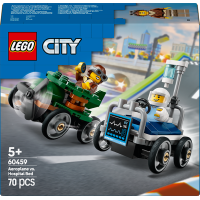 Конструктор LEGO City Літак проти лікарняного ліжка набір для перегонів 70 деталей (60459) Конструктор LEGO City Літак проти лікарняного ліжка набір для перегонів 70 деталей (60459)
