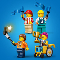 Конструктор LEGO City Жодних обмежень: Автодром для гоночних автомобілів 436 деталей (60460) Конструктор LEGO City Жодних обмежень: Автодром для гоночних автомобілів 436 деталей (60460)