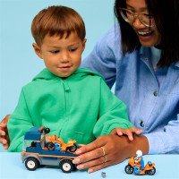 Конструктор LEGO City Транспортер мотоциклів 88 Деталей (60491)